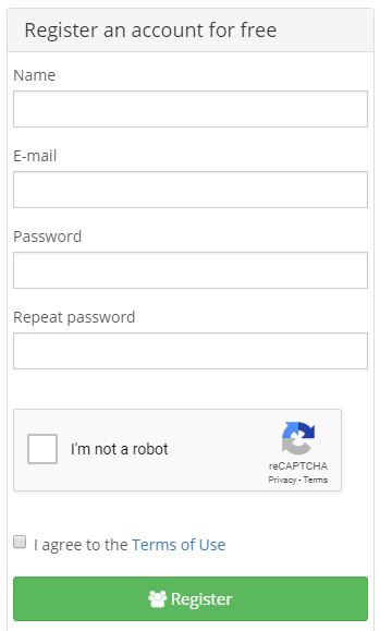 Create an Account